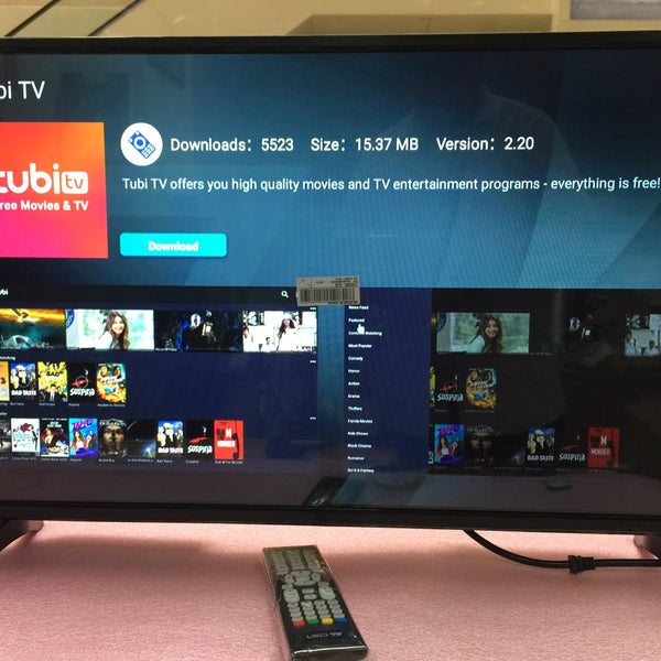 32 inch HD monitor + Wifi Smart Android 7.1.1 Ram 1GB ROM 4GB internet led television tv
