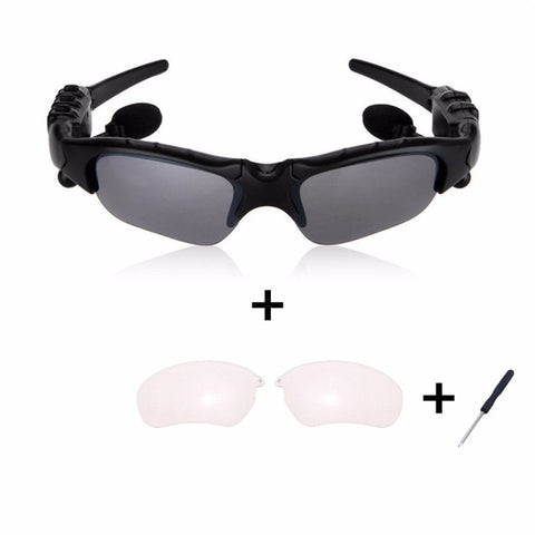 Mambaman Cycling Sunglasses Riding Bluetooth Earphone Smart Glasses Outdoor Sport Wireless Bike Sun Glasses Headphone with Mic