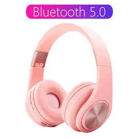 Tourya A1 Bluetooth 5.0 Wireless Headphone With HD MIC Headset Support Tf card Earphone Adjustable Foldable Headphone For phone