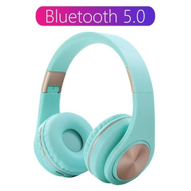 Tourya A1 Bluetooth 5.0 Wireless Headphone With HD MIC Headset Support Tf card Earphone Adjustable Foldable Headphone For phone