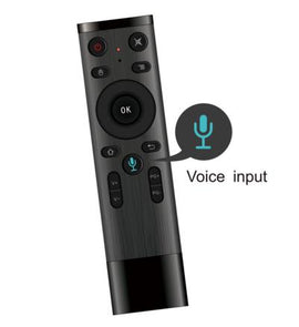 Voice Control Fly Air Mouse For Gyro Sensing Game 2.4GHz Wireless Microphone Remote for Smart TV Box Android PC Windows Mac OS